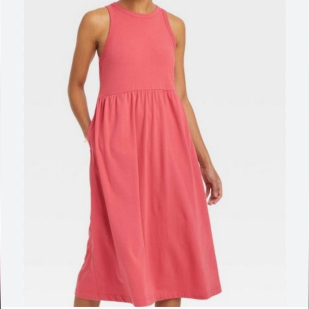 A New Day Pink Maxi Sundress